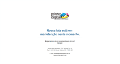 Desktop Screenshot of printerdigital.com.br